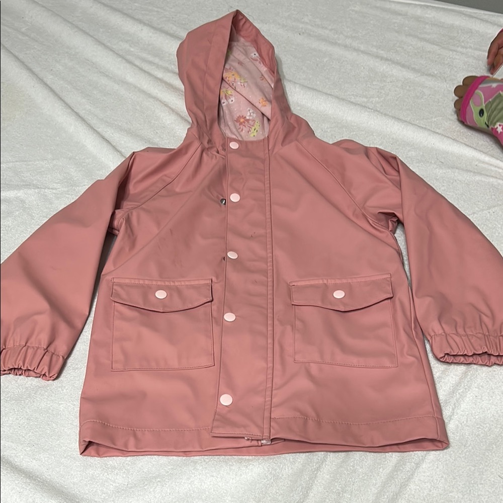 Toddler girls raincoat